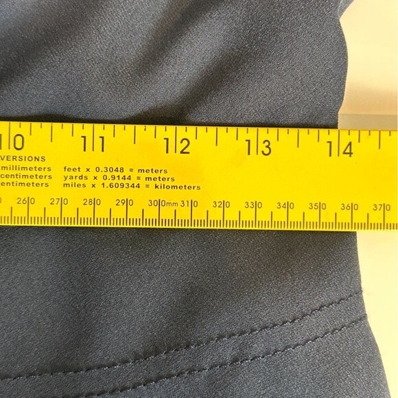 Banana Republic Navy Flutter Sleeve Sheath Dress 4 - Picture 8 of 9